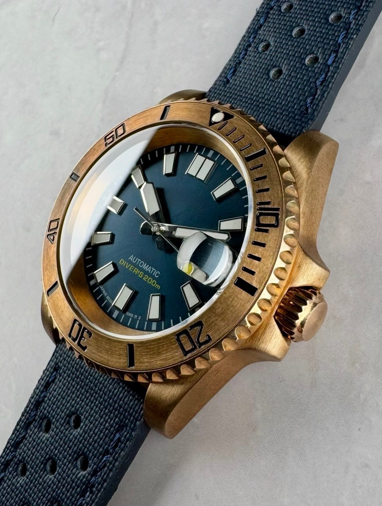 Bronze NH35 Dive Watch - 40mm Navy Sub (Seiko Movement)