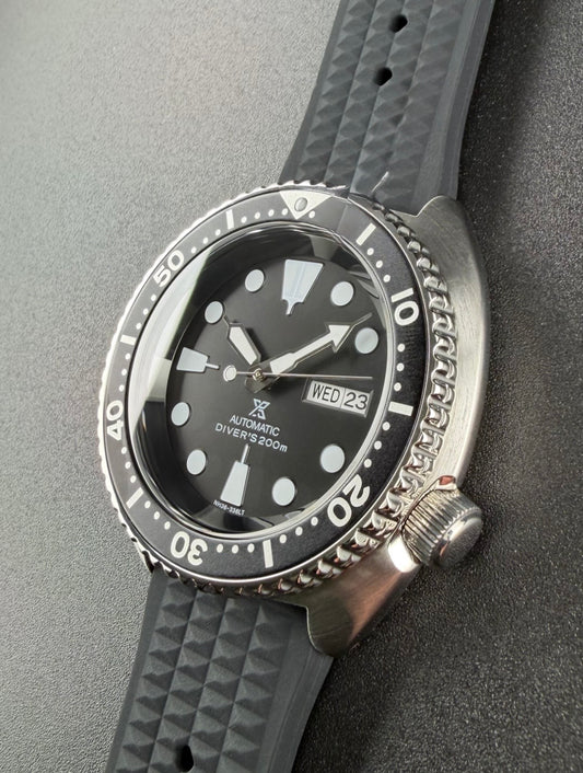 SS Turtle Automatic Dive Watch - Seiko NH36 Movement - 6309 Style