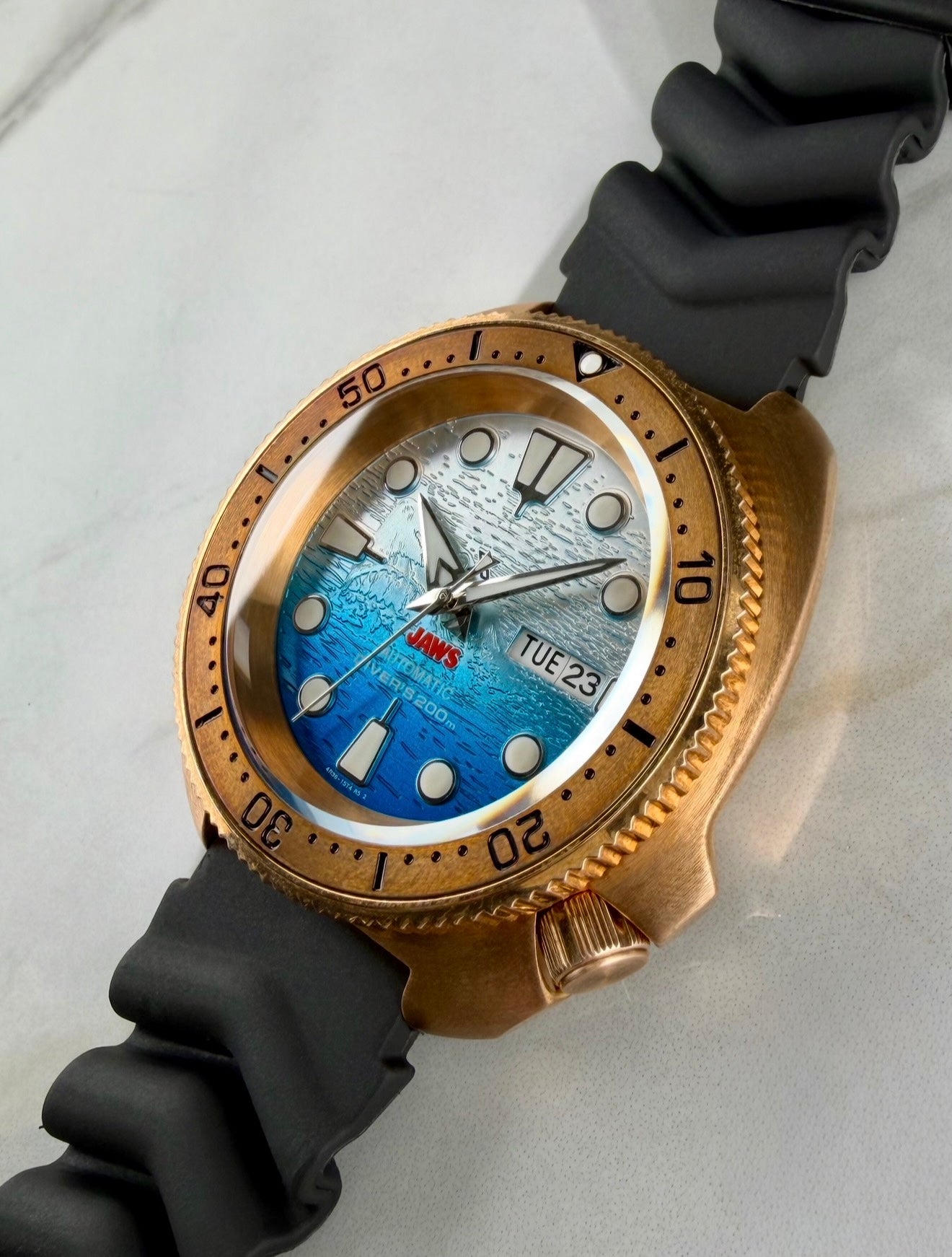 Bronze NH35 Dive Watch - 44mm Turtle Jaws Dial (Seiko Movement)